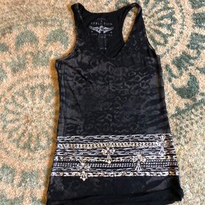 Affliction tank top